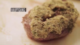 Rinderfilet in Kräuterkruste