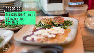 Rote-/Gelbe-Bete-Carpaccio