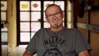 Michael genießt sein Rocker-Leben