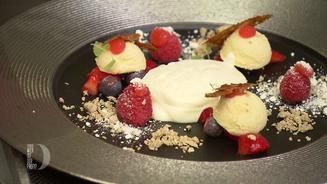 Caipirinha Parfait mit Joghurt-Vanille