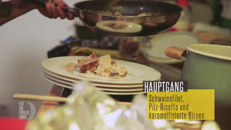 Flambiertes Schweinefilet