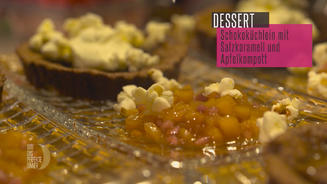 Tarte au Chocolat mit Salzkaramell