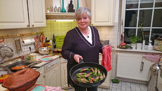 Edith trägt das Herz auf der Zunge