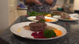Rinderfiletmedaillons mit Trüffelsoße