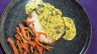Gegrilltes Sellerie-Steak