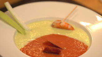 Spanischer Traum in rot und grün