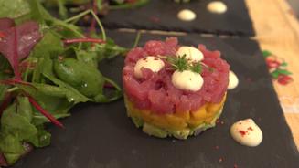 Thunfisch-Mango-Avocado-Tatar