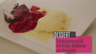 Verführerisches Schokoladensoufflé