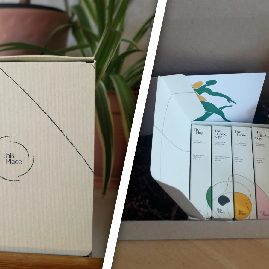 Auch die Verpackung der Cremes besteht aus Hanf Auch die Verpackung der Cremes besteht aus Hanf