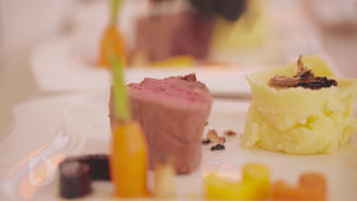 Niedrig gegartes Rinderfilet