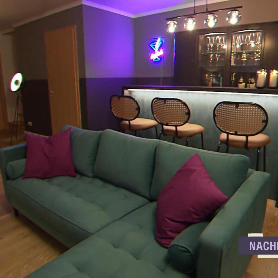 Statt gähnender Leere gibt es jetzt eine coole Bar bei Anne und Francesco Statt gähnender Leere gibt es jetzt eine coole Bar bei Anne und Francesco