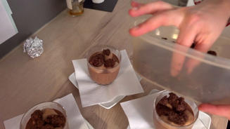 Sternanis-Schokoladen-Mousse
