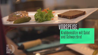 Krabbensülze mit Frankfurter Soße