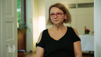 Kandidatin Anna ist super locker