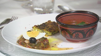 Dreierlei arabische Köstlichkeiten