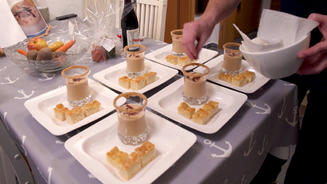  Silvaner-Mandel-Suppe mit Einlagen