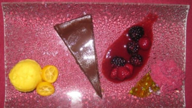 Das perfekte Dinner Rezepte - Schokoladenkuchen mit Orangen-Lavendel ...