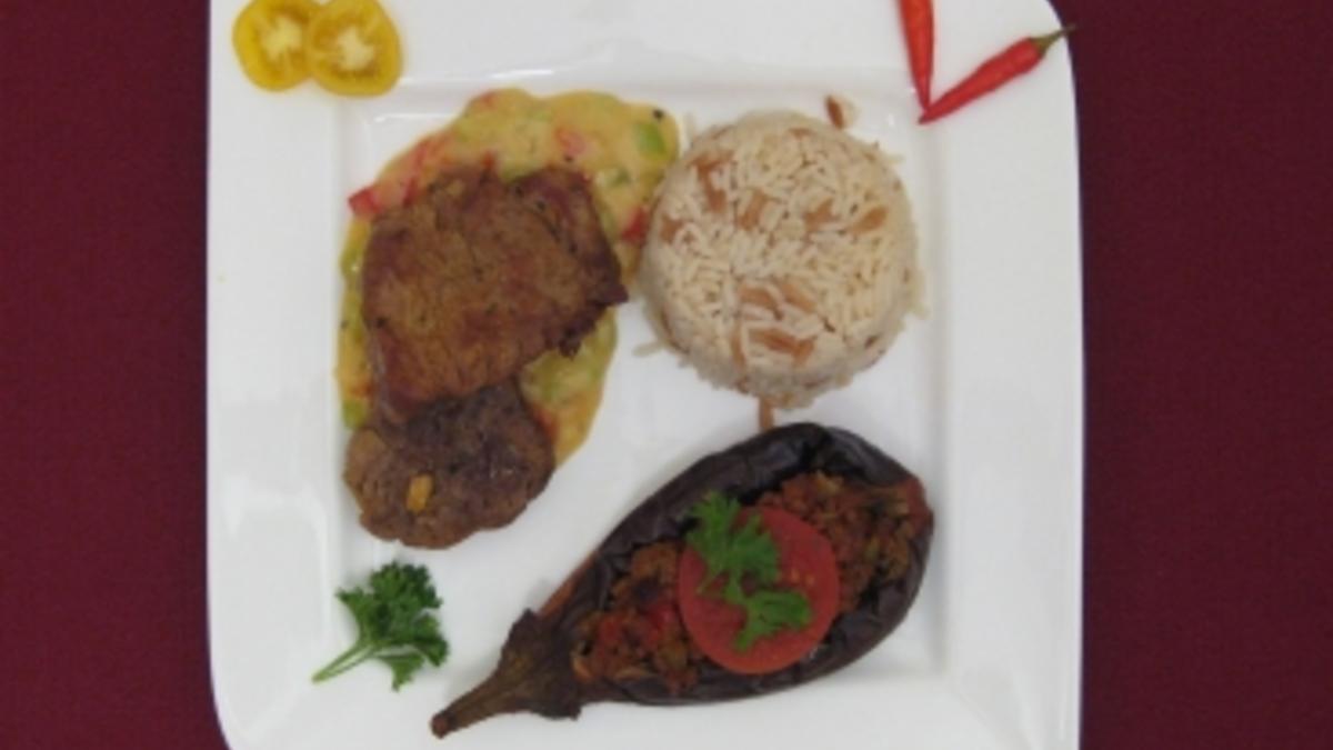 Das perfekte Dinner Rezepte - Kalbsmedaillons mit Butterreis und ...