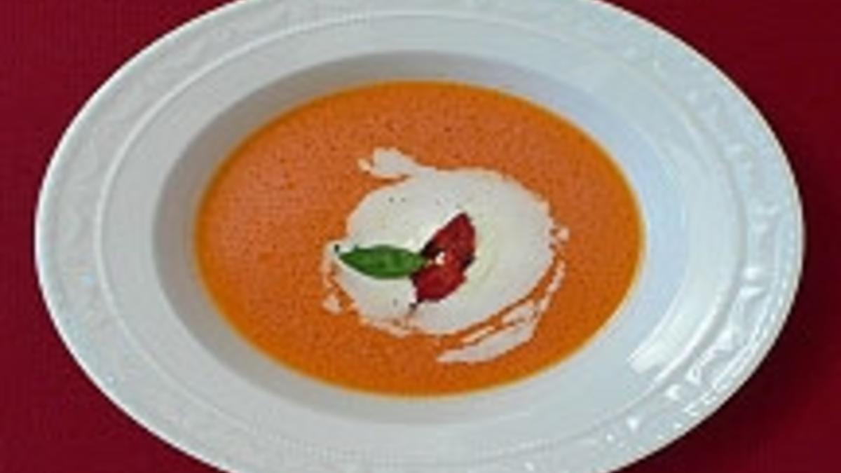 Das perfekte Dinner Rezepte - Weiße Tomatensuppe