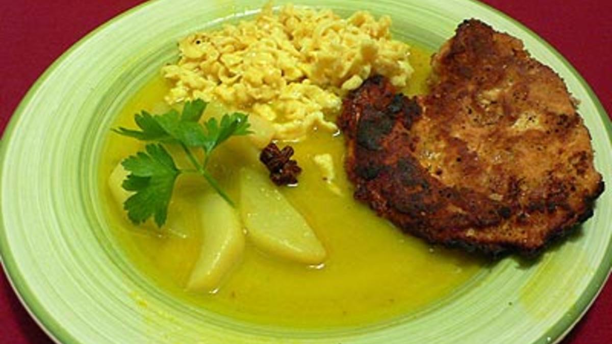 Das perfekte Dinner Rezepte - Hühnerschnitzel in Cantuccinipanade an ...