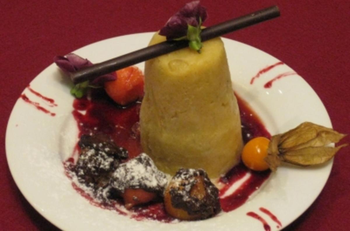 Das perfekte Dinner Rezepte - Passionsfrucht-Bananen-Granita