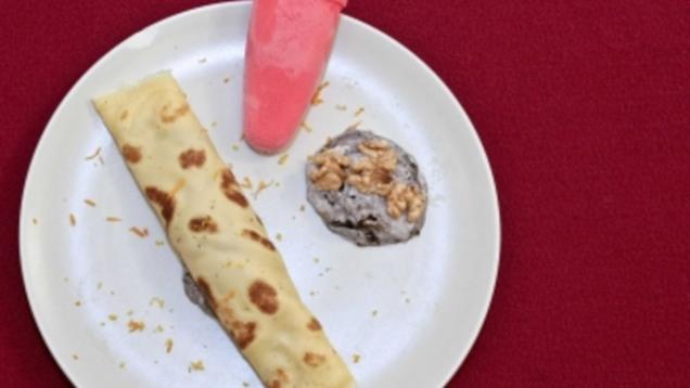 Das perfekte Promi Dinner Rezepte - Palatschinken mit Quarkfüllung ...