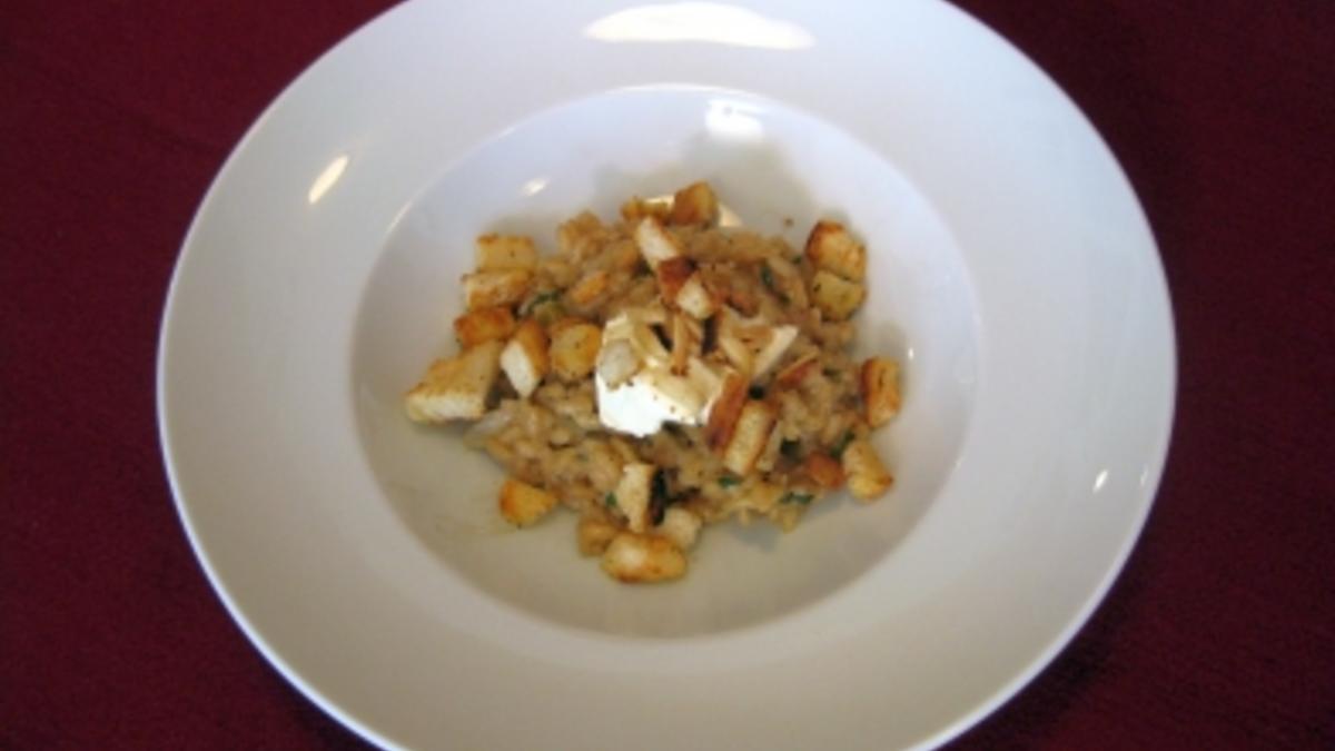 Das perfekte Dinner Rezepte - Knoblauch-Thymian-Risotto mit Mascarpone ...