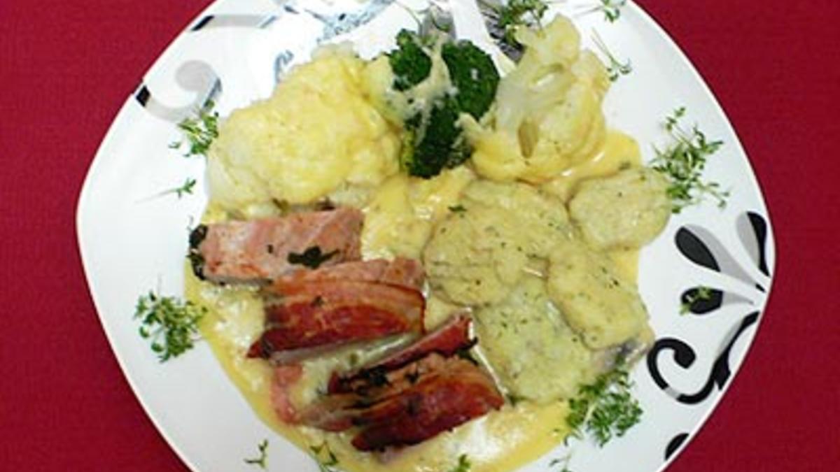 Das perfekte Dinner Rezepte - Schweinelendchen im Speckmantel
