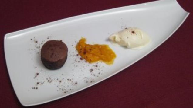 Das perfekte Dinner Rezepte - Schokoladentörtchen mit flüssigem Kern ...