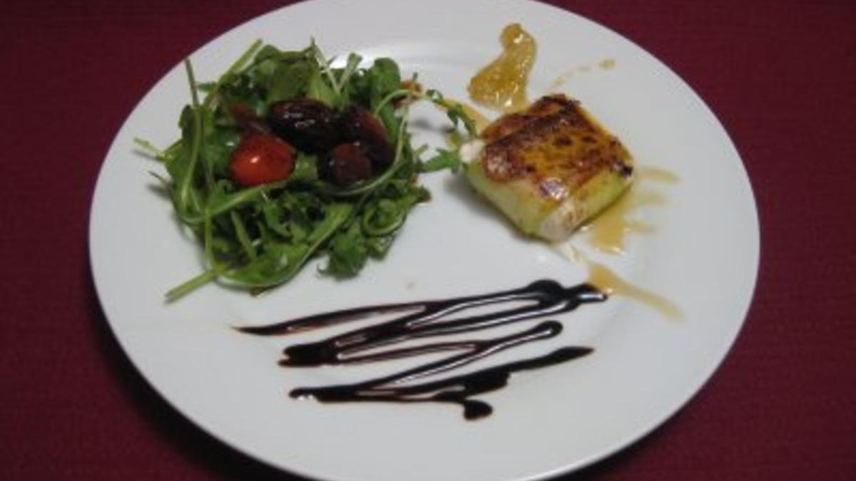 Das perfekte Dinner Rezepte - Picandou im Zucchinimantel auf Rucolanest ...
