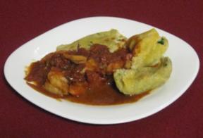 Ricotta-Garnelen-Ravioli in Pilzvinaigrette