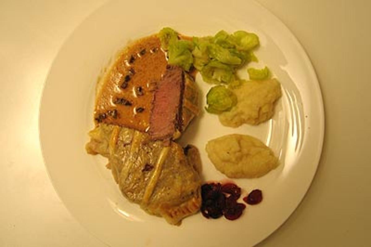 Filet  La Wellington Im Yufkateignest Rezept By Das