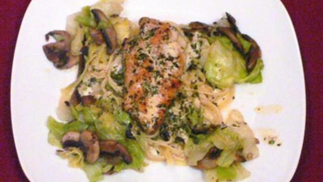Das perfekte Dinner Rezepte - Hähnchenbrustfilet auf Spitzkohl an ...