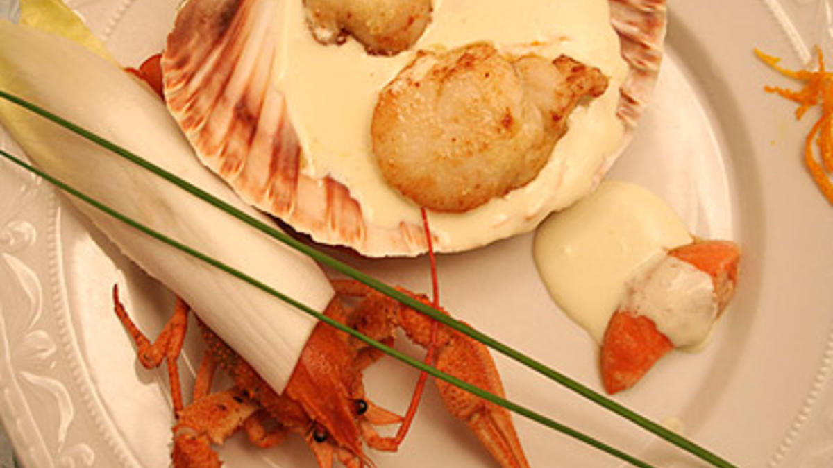 Das perfekte Dinner Rezepte - Norwegische Jakobsmuscheln in Ingwer ...