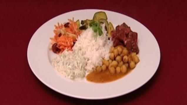 Das perfekte Promi Dinner Rezepte - Bunte Platte mit Reis (Margit Tetz)