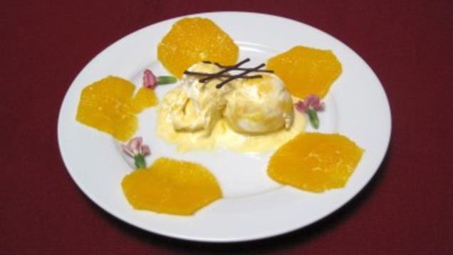 Das perfekte Dinner Rezepte - Orangencarpaccio mit Schuss an Pfirsich ...