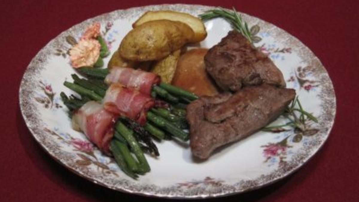 Das perfekte Dinner Rezepte - Lammfilet in Knoblauch-Rosmarin mit ...