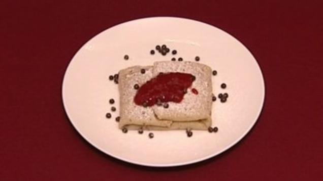 Das perfekte Promi Dinner Rezepte - Crêpes mit Himbeeren und/oder ...