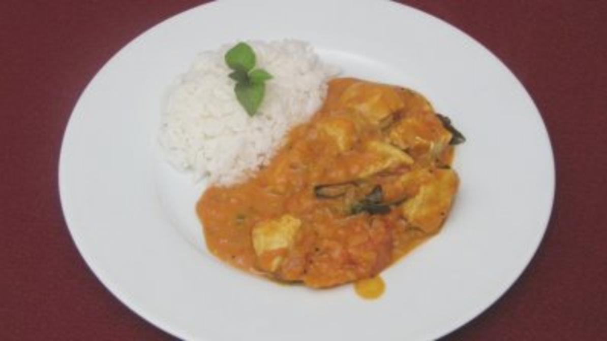 Das perfekte Dinner Rezepte - Curry mit Hühnchen und Reis