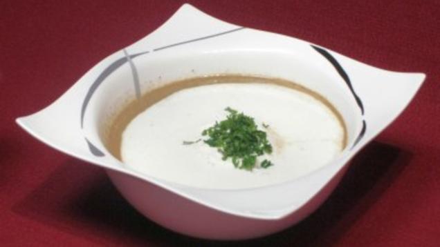 Das perfekte Dinner Rezepte - Süppchen aus Waldpilzen