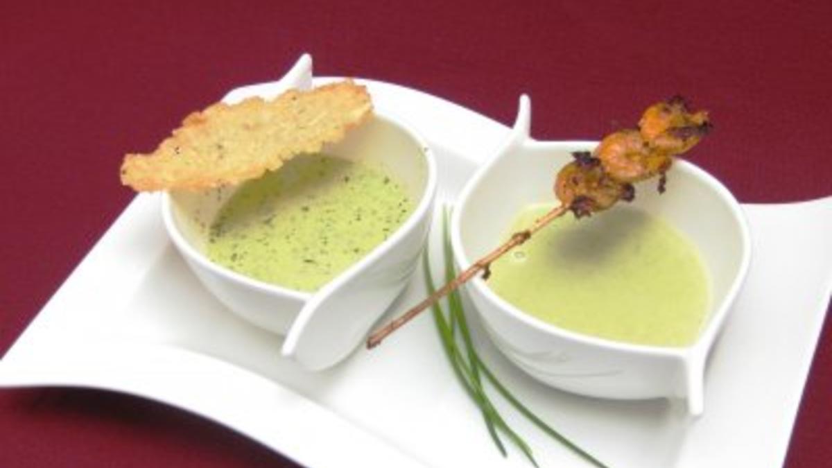 Das perfekte Dinner Rezepte - Grünes Suppen-Duo