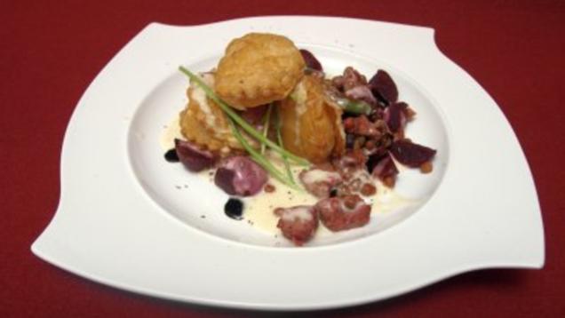 Das perfekte Dinner Rezepte - Ragout vom Milchkalb im Pastetchen