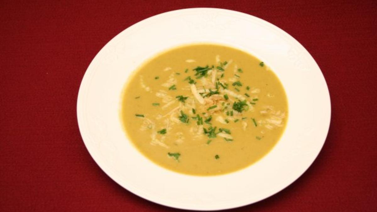 Das perfekte Dinner Rezepte - Apfelcrèmesuppe mit Curry