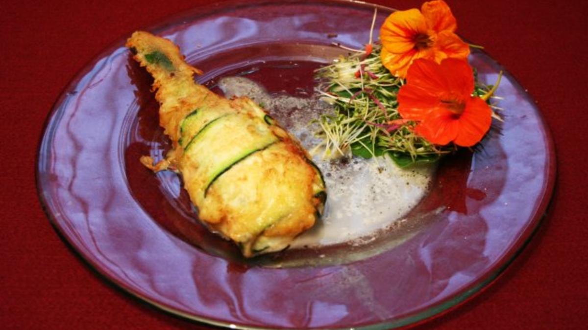 Das perfekte Dinner Rezepte - Kapuzinerkressesalat und Zucchiniblüten ...