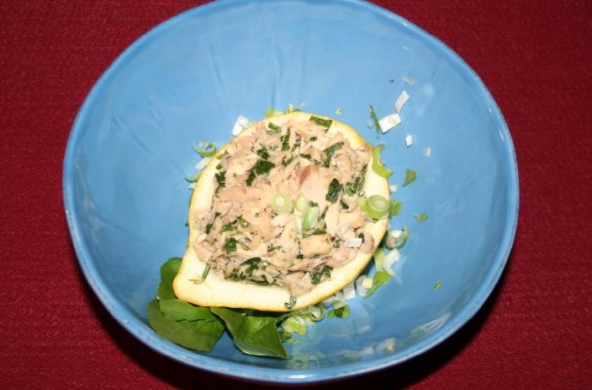 Das perfekte Dinner Rezepte - Mit Thunfisch gefüllte Zitronen
