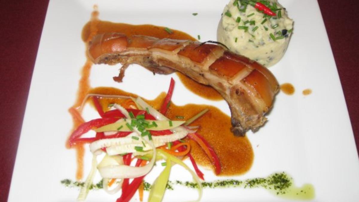 Das perfekte Dinner Rezepte - Mallorquinisches, konfitiertes Spanferkel ...