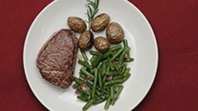 Das perfekte Promi Dinner Rezepte - Filetsteaks mit Minikartoffeln und ...