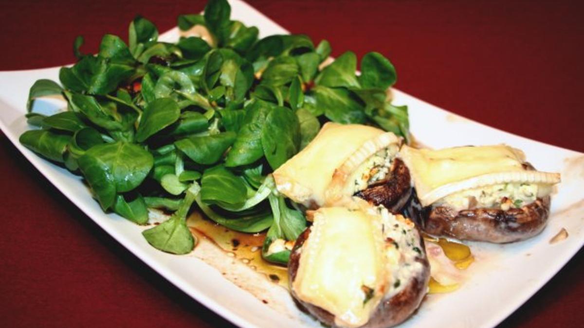 Das perfekte Dinner Rezepte - Gefüllte Champignons nach eigenem ...