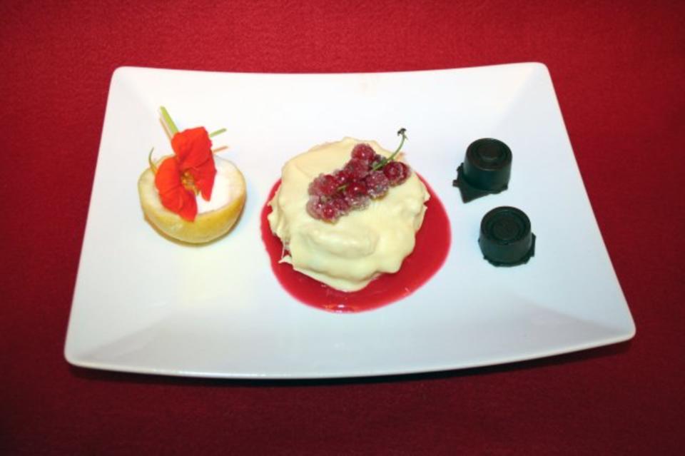 Das perfekte Dinner Rezepte - Variation von der Buttermilch Das perfekte Dinner Rezepte - Variation von der Buttermilch