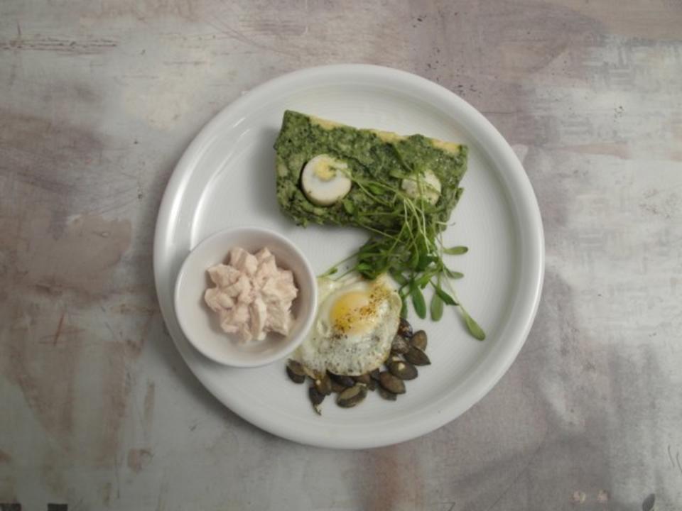 Das perfekte Dinner Rezepte - Spinattarte mit Brunnenkresse und ...